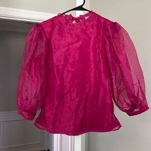 Pink blouse